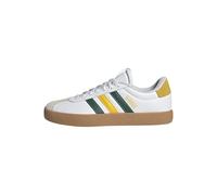 adidas VL Court 3.0 Shoes, Sneaker Uomo, Ftwr White Collegiate Green Utility Yellow, 41 1/3 EU