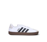 ADIDAS VL COURT 3.0 Sneaker uomo bianca/nera in pelle 39⅓