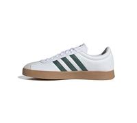 adidas VL Court Base Shoes, Scarpe Unisex-Adulto, Ftwr White/Collegiate Green/Grey One, 39 1/3 EU