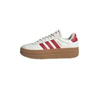 adidas VL Court Bold Shoes, Scarpe Donna, Core White/Better Scarlet/Gold Met, 40 EU