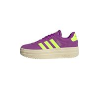 adidas VL Court Bold Shoes, Scarpe Donna, Flash Pink/Lucid Lemon/Silver Metallic, 36 2/3 EU