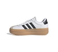 adidas VL Court Bold Shoes, Scarpe Donna, Ftwr White/Core Black/Wonder Beige, 38 EU