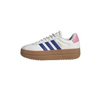 adidas VL Court Bold Shoes, Sneakers Donna, Bianco Nucleo Semi Lucido Blu Bliss Rosa, 41 1/3 EU