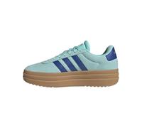 adidas VL Court Bold Shoes, Sneakers Donna, Flash Aqua Team Royal Blue Gold Met, 40 2/3 EU