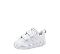 adidas Vs Advantage Clean Cmf, Scape per Sport Outdoor Unisex-Bambini, Bianco (Ftwwht/Ftwwht/Suppnk Ftwwht/Ftwwht/Suppnk), 22 EU