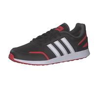 adidas VS Switch 3 Lifestyle Running Lace Shoes, Scarpe da Corsa, Core Black/Cloud White/Vivid Red, 38 EU