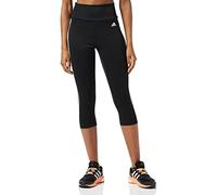 Adidas W 3S 34 TIG, Pantaloni da Ginnastica Donna, Nero Bianco, XL