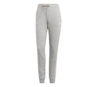 Adidas, W 3S Ft C Pt , Pantaloni, Medio Grigio Melange / Bianco, L, Donna