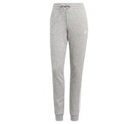 Adidas, W 3S Ft C Pt, Pantaloni, Medio Grigio Melange/Bianco, XL, Donna