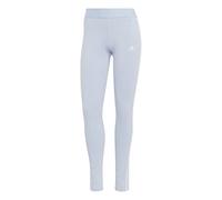 ADIDAS W 3S Leg, Leggings Donna, Blue Dawn/White, M