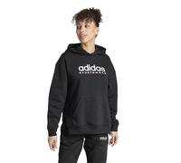 adidas W all Szn G HD Felpa, Nero, S Donna