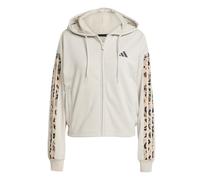 ADIDAS SPORTSWEAR Giacca di felpa sportiva talpa / greige / nero Donna ADIDAS SPORTSWEAR XS-S