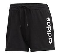 adidas W Lin FT SHO, Pantaloncini (1/4) da Donna, Black/White, XS