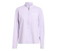 Maglia Terrex Multi Climacool 1/2 Zip a maniche lunghe Powder Plum S