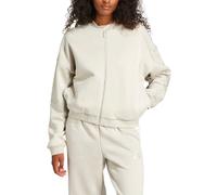 Giacca adidas Essentials Contemporary Logo bianco sporco donna - L