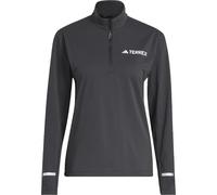 ADIDAS W Xperior Half Zip Ls - Donna - Nero - Taglia L- modello 2025