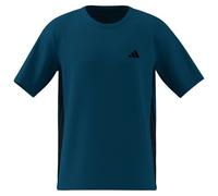 adidas - WE Base 3-Stripes Tee - Maglia funzionale 4XL - Regular blu