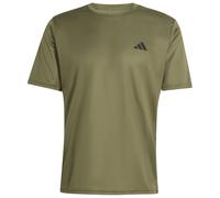 adidas - WE Base 3-Stripes Tee - Maglia funzionale L - Regular olivia