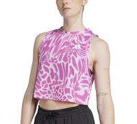 ADIDAS WE MIN AOP TANK JC6650 - FUCSIA / S