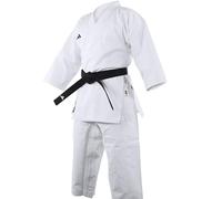 adidas WKF - Uniforme da Karate per Ragazzi, 226,8 g, per Studenti, Arti Marziali, Bianco, Taglia 40