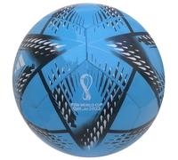 Adidas WM Calcio Rihla Club Palla Allenamento Blu-Nero Ufficiale Taglia 5