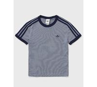 Adidas WMNS HEATHER 3-STRIPES CALI TEE women Bodies blue in taglia:S