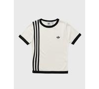 Adidas WMNS KNITTED 3S TEE women Shortsleeves white in taglia:S