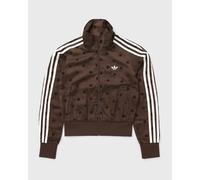 Adidas WMNS SATIN POLKA DOTS TT women Track Jackets brown in taglia:S