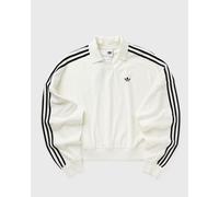 Adidas WMNS TERRY TOWEL V NECK LONG SLEEVES women Track Jackets white in taglia:S