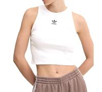 ADIDAS ORIGINALS Top 'Essentials' nero / bianco, Taglia M-L