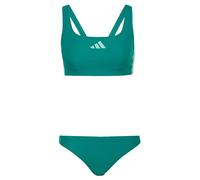 Bikini 3-Stripes V-Back Equipment Green / Clear Mint 44