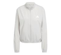 Giacca adidas Train Essentials Woven Warm-Up 3 strisce beige bianco donna - S