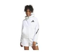 adidas Originals - Z.N.E. - Felpa con cappuccio premium bianca con zip-Bianco L