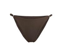 Adidas Iconisea Ribbed Bikini Bottom Marrone 44 Donna