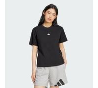 T-shirt adidas Essentials Small Logo manica corta nero puro donna - XS