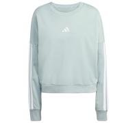 adidas - Women's 3-Stripes French-Terry Sweatshirt - Maglione XS grigio
