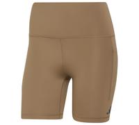 adidas - Women's Adi365 Climacool Short Leggings - Leggings da running L - Length: 6'' marrone/beige