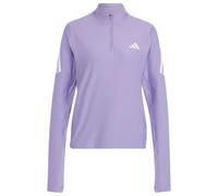 adidas - Women's ADI365 Running Iconic Half Zip - Maglia da corsa S lilla