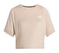 adidas - Women's Adi365 Soft Touch Tee - Maglia da corsa XS beige