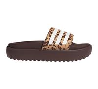 adidas Adilette Platform Slides, Infradito Donna, Shadow Brown Ftwr Bianco Magico Beige, 40 EU