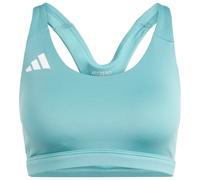 adidas - Women's Adizero Essentials Run Medium Support Bra - Reggiseno sportivo M - Cup: A-B turchese