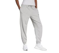 Adidas Women's Essentials Linear French Terry Cuffed Pants, Medium Grey Heather/Black