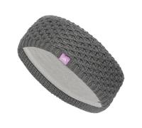 adidas Women's Knit Headband, Winter Ear Warmer Soft Fleece Lined, Onix Grey/Preloved Purple/Ice Lavender/Crestline