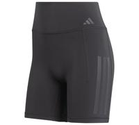 adidas - Women's Optime 3-Stripes Short Leggings - Leggings L - Length: 5'' grigio