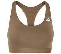 adidas - Women's Optime Essentials Workout Medium Support - Reggiseno sportivo L marrone