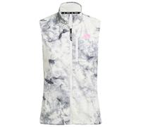 adidas - Women's Own The Run Spray Dye Vest - Gilet da corsa XL bianco/grigio