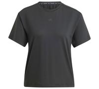 adidas - Women's Power Back Coutout 3-Stripes Tee - Maglia funzionale S grigio