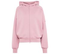 adidas - Women's Soft Lux Full-Zip Hoodie - Felpa con cappuccio L fuchsia