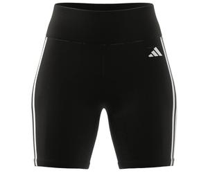 adidas - Women's TE 3 Stripes Short Tight - Leggings da running XS nero