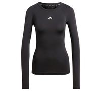 adidas - Women's Techfit L/S Training Top - Maglia funzionale XXS nero/grigio